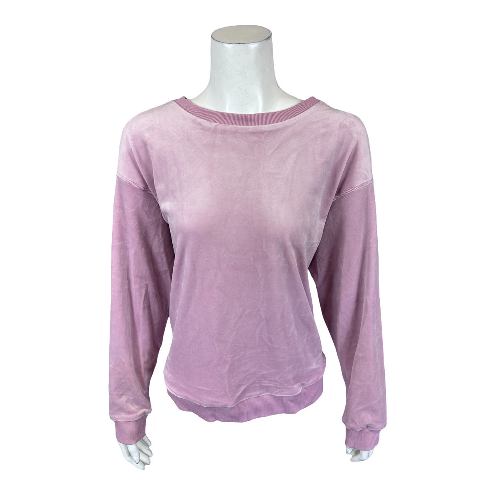 Nydj Women's Pullover Velour Basic Sweatshirt Top… - image 1